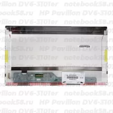 Матрица для ноутбука HP Pavilion DV6-3101er (1366x768 HD) TN, 40pin, Матовая