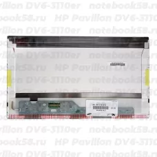 Матрица для ноутбука HP Pavilion DV6-3110er (1366x768 HD) TN, 40pin, Матовая