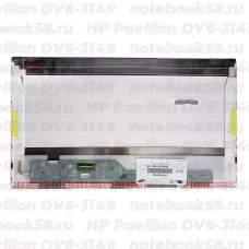 Матрица для ноутбука HP Pavilion DV6-3149 (1366x768 HD) TN, 40pin, Матовая