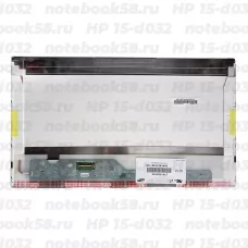 Матрица для ноутбука HP 15-d032 (1366x768 HD) TN, 40pin, Матовая
