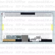 Матрица для ноутбука HP Pavilion DV6-3017nr (1366x768 HD) TN, 40pin, Матовая