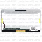 Матрица для ноутбука HP Pavilion DV6-3012 (1366x768 HD) TN, 40pin, Глянцевая