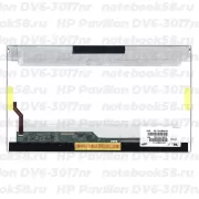 Матрица для ноутбука HP Pavilion DV6-3017nr (1366x768 HD) TN, 40pin, Глянцевая