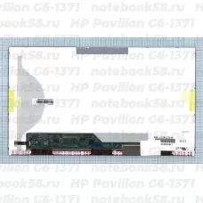 Матрица для ноутбука HP Pavilion G6-1371 (1366x768 HD) TN, 40pin, Матовая