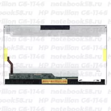 Матрица для ноутбука HP Pavilion G6-1146 (1366x768 HD) TN, 40pin, Глянцевая