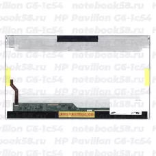 Матрица для ноутбука HP Pavilion G6-1c54 (1366x768 HD) TN, 40pin, Глянцевая