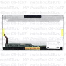 Матрица для ноутбука HP Pavilion G6-1c57 (1366x768 HD) TN, 40pin, Глянцевая