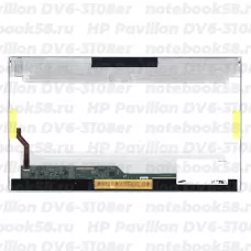 Матрица для ноутбука HP Pavilion DV6-3108er (1366x768 HD) TN, 40pin, Глянцевая