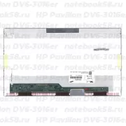 Матрица для ноутбука HP Pavilion DV6-3016er (1366x768 HD) TN, 40pin, Глянцевая