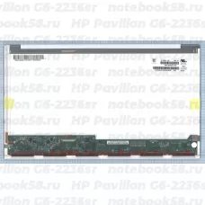 Матрица для ноутбука HP Pavilion G6-2236sr (1366x768 HD) TN, 40pin, Глянцевая