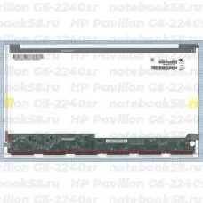 Матрица для ноутбука HP Pavilion G6-2240sr (1366x768 HD) TN, 40pin, Глянцевая