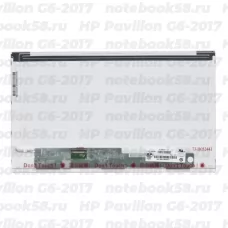 Матрица для ноутбука HP Pavilion G6-2017 (1366x768 HD) TN, 40pin, Матовая