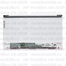 Матрица для ноутбука HP Pavilion G6-2039 (1366x768 HD) TN, 40pin, Матовая