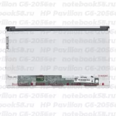 Матрица для ноутбука HP Pavilion G6-2056er (1366x768 HD) TN, 40pin, Матовая