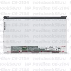 Матрица для ноутбука HP Pavilion G6-2104 (1366x768 HD) TN, 40pin, Матовая