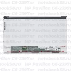 Матрица для ноутбука HP Pavilion G6-2397nr (1366x768 HD) TN, 40pin, Матовая