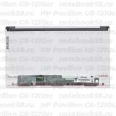 Матрица для ноутбука HP Pavilion G6-1210sr (1366x768 HD) TN, 40pin, Матовая