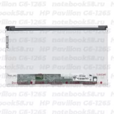 Матрица для ноутбука HP Pavilion G6-1265 (1366x768 HD) TN, 40pin, Матовая