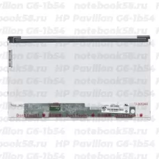 Матрица для ноутбука HP Pavilion G6-1b54 (1366x768 HD) TN, 40pin, Матовая