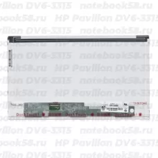Матрица для ноутбука HP Pavilion DV6-3315 (1366x768 HD) TN, 40pin, Матовая