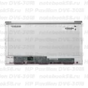 Матрица для ноутбука HP Pavilion DV6-3018 (1366x768 HD) TN, 40pin, Глянцевая