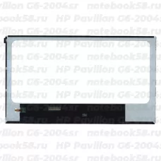 Матрица для ноутбука HP Pavilion G6-2004sr (1366x768 HD) TN, 40pin, Глянцевая