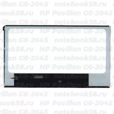 Матрица для ноутбука HP Pavilion G6-2045 (1366x768 HD) TN, 40pin, Глянцевая