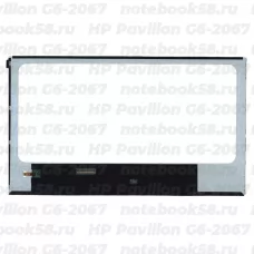 Матрица для ноутбука HP Pavilion G6-2067 (1366x768 HD) TN, 40pin, Глянцевая