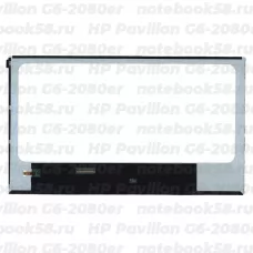 Матрица для ноутбука HP Pavilion G6-2080er (1366x768 HD) TN, 40pin, Глянцевая