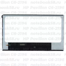 Матрица для ноутбука HP Pavilion G6-2196 (1366x768 HD) TN, 40pin, Глянцевая
