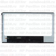 Матрица для ноутбука HP Pavilion G6-2213nr (1366x768 HD) TN, 40pin, Глянцевая