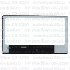 Матрица для ноутбука HP Pavilion G6-2230 (1366x768 HD) TN, 40pin, Глянцевая