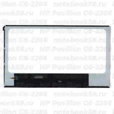 Матрица для ноутбука HP Pavilion G6-2266 (1366x768 HD) TN, 40pin, Глянцевая