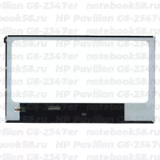 Матрица для ноутбука HP Pavilion G6-2347er (1366x768 HD) TN, 40pin, Глянцевая