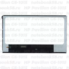Матрица для ноутбука HP Pavilion G6-1015 (1366x768 HD) TN, 40pin, Глянцевая
