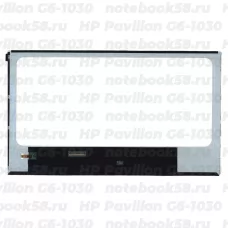 Матрица для ноутбука HP Pavilion G6-1030 (1366x768 HD) TN, 40pin, Глянцевая
