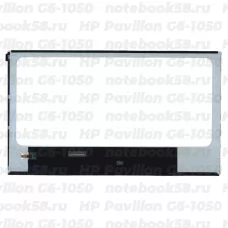 Матрица для ноутбука HP Pavilion G6-1050 (1366x768 HD) TN, 40pin, Глянцевая