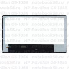 Матрица для ноутбука HP Pavilion G6-1056 (1366x768 HD) TN, 40pin, Глянцевая