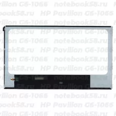 Матрица для ноутбука HP Pavilion G6-1066 (1366x768 HD) TN, 40pin, Глянцевая