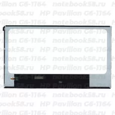 Матрица для ноутбука HP Pavilion G6-1164 (1366x768 HD) TN, 40pin, Глянцевая