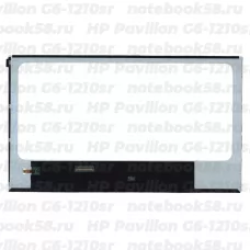 Матрица для ноутбука HP Pavilion G6-1210sr (1366x768 HD) TN, 40pin, Глянцевая