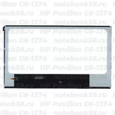 Матрица для ноутбука HP Pavilion G6-1374 (1366x768 HD) TN, 40pin, Глянцевая