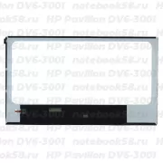 Матрица для ноутбука HP Pavilion DV6-3001 (1366x768 HD) TN, 40pin, Глянцевая