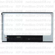 Матрица для ноутбука HP Pavilion DV6-3008 (1366x768 HD) TN, 40pin, Глянцевая