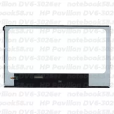 Матрица для ноутбука HP Pavilion DV6-3026er (1366x768 HD) TN, 40pin, Глянцевая