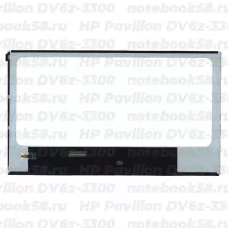 Матрица для ноутбука HP Pavilion DV6z-3300 (1366x768 HD) TN, 40pin, Глянцевая
