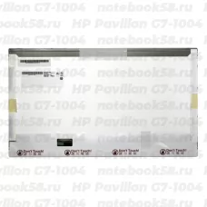 Матрица для ноутбука HP Pavilion G7-1004 (1600x900 HD+) TN, 40pin, Матовая