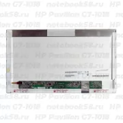 Матрица для ноутбука HP Pavilion G7-1018 (1600x900 HD+) TN, 40pin, Матовая