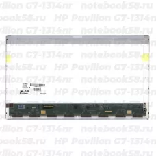 Матрица для ноутбука HP Pavilion G7-1314nr (1600x900 HD+) TN, 40pin, Матовая