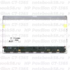 Матрица для ноутбука HP Pavilion G7-1365 (1600x900 HD+) TN, 40pin, Матовая
